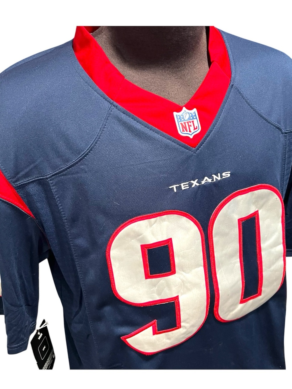 Nike NFL Houston Texans Football Jersey Jadeveon Clowney #90 Men’s Size Large - Picture 3 of 10